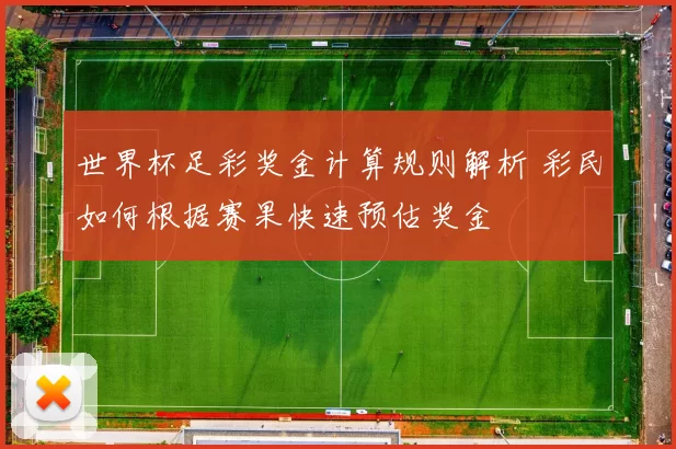 世界杯足彩奖金计算规则解析 彩民如何根据赛果快速预估奖金